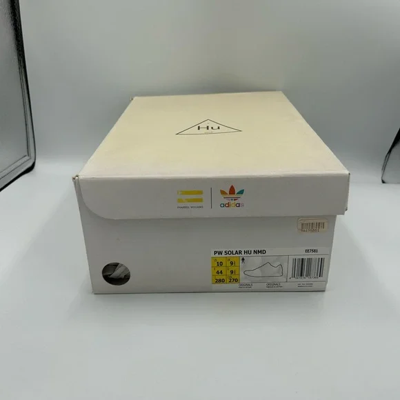 Adidas Pharrell Williams NMD Hu Inspiration Pack Sky Blue Size 10 EE7581 - Picture 6 of 6